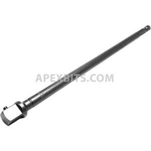 Apex EX-370-8 1/4'' Hex Power Drive Socket Extension, 3/8'' Male Square