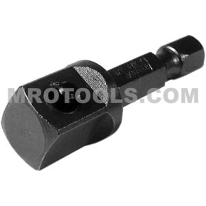 Apex EX-370 1/4'' Hex Power Drive Socket Extension, 3/8'' Male Square