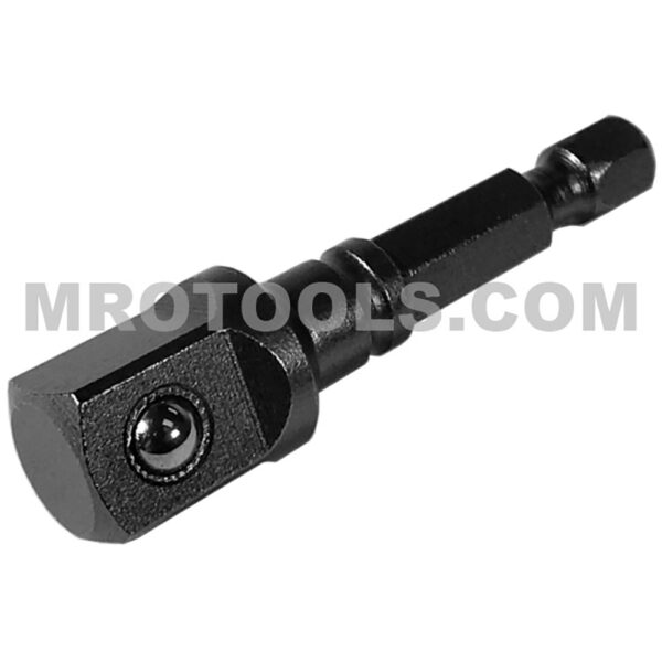 Apex EX-370-B-2 1/4'' Hex Power Drive Socket Extension, 3/8'' Male Square