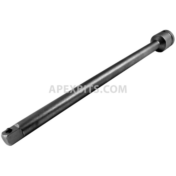 Apex EX-377-10 Straight Adapter, 1/2'' Square Drive, Ball Lock
