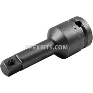 Apex EX-377-3 Straight Adapter, 1/2'' Square Drive, Pin Lock