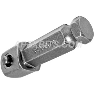 Apex EX-380 5/16'' Hex Power Drive Socket Extension, 3/8'' Male Square