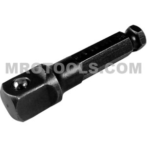 Apex EX-380-B-2 5/16'' Hex Power Drive Socket Extension, 3/8'' Male Square