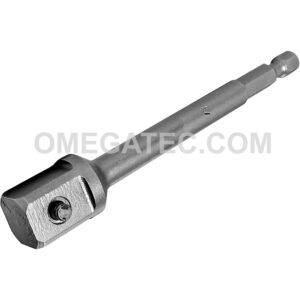 Apex EX-500-4 1/4'' Hex Power Drive Socket Extension, 1/2'' Male Square