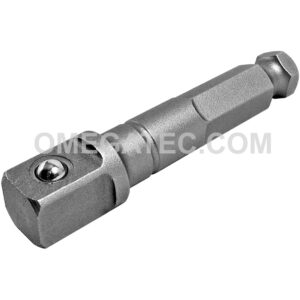 Apex EX-501-B-3 7/16'' Hex Power Drive Socket Extension, 1/2'' Male Square