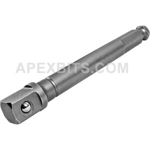 Apex EX-501-B-5 7/16'' Hex Power Drive Socket Extension, 1/2'' Male Square