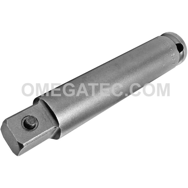 Apex EX-507-4 Straight Adapter, 3/8'' Square Drive, Pin Lock