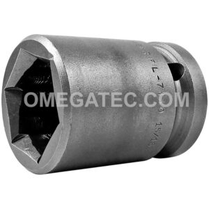 Apex FL-7130 15/16'' 6-Point Standard Impact Socket, Fast Lead, 3/4'' Square Drive
