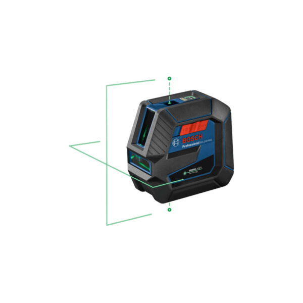 GCL100-40G Bosch Green-beam Self-Leveling Cross-Line Laser with Plumb Points
