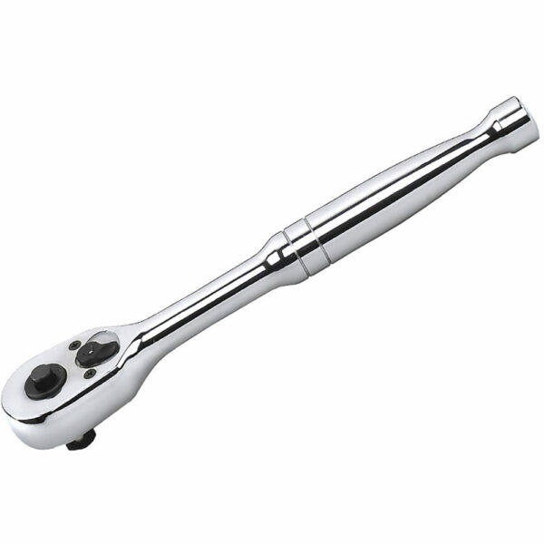 GearWrench 81309 1/2'' Drive 45-Tooth Quick Release Teardrop Ratchet 9-1/2''