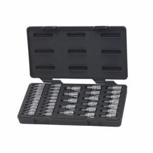 GearWrench 890040 39 Pc. 1/4'' & 3/8'' Drive Pass-Thru Standard Hex/Slotted/Phillips/Torx Bit SAE/Metric Socket Set