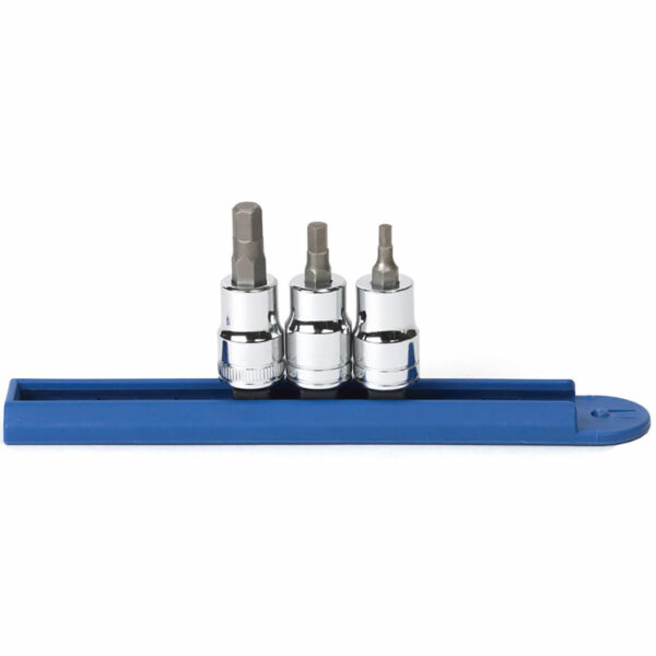 GearWrench 80570 3/8'' 3 Piece Drive SAE/Metric Hex Bit Socket Set
