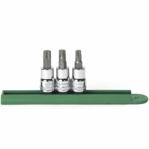 GearWrench 80571 3/8'' 3 Piece Drive Torx Brake Bit Socket Set
