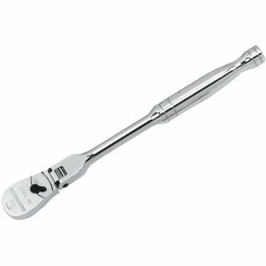 GearWrench 81215F 3/8'' Drive Full Polish Flex Teardrop Ratchet