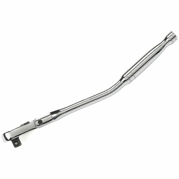 GearWrench 81214F 3/8'' Drive Full Polish Offset Flex Teardrop Ratchet