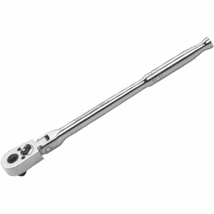 GearWrench 81219 3/8'' Drive 45-Tooth Quick Release Flex Head Teardrop Ratchet 10-1/4''