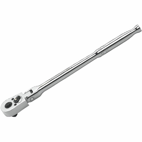 GearWrench 81219 3/8'' Drive 45-Tooth Quick Release Flex Head Teardrop Ratchet 10-1/4''