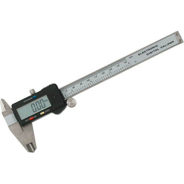 GearWrench 3756D 6'' Digital SAE/Metric Caliper with Large LCD Window