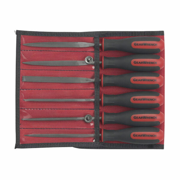 GearWrench 82821 Mini Bastard File 6 Piece Set