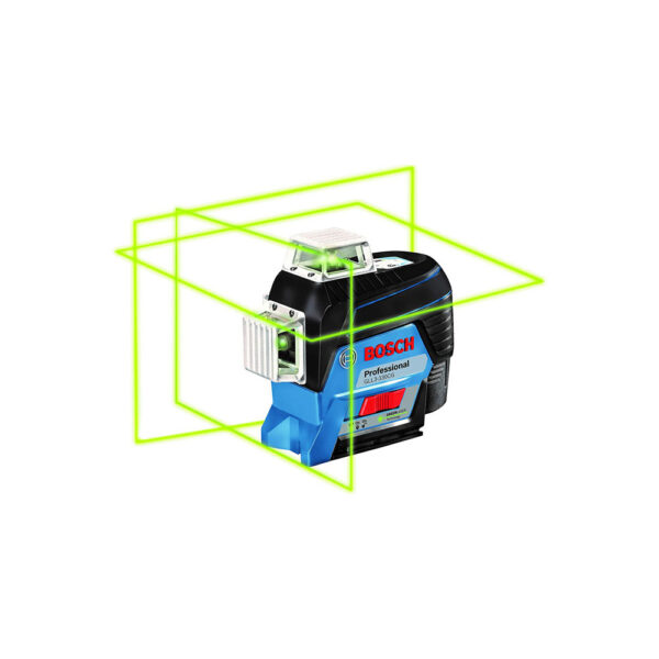 GLL3-330CG Bosch 360 Degrees Connected Green-Beam Three-Plane Leveling and Alignment-Line Laser