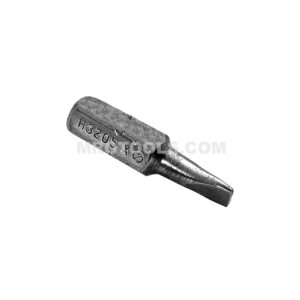 ZEPHYR H3205X 5F-6R Slotted Insert Bit, For Self Tapping Screws, 1/4'' Hex Shank