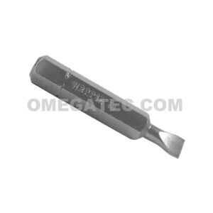 ZEPHYR H3221A 4F-5R Slotted Insert Bit, For Machine Screws, 1/4'' Hex Shank