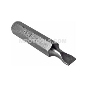 ZEPHYR H3221X 4F-5R Slotted Insert Bit, For Self Tapping Screws, 1/4'' Hex Shank