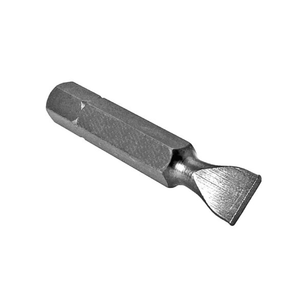 ZEPHYR H3222A 6F-8R Slotted Insert Bit, For Machine Screws, 1/4'' Hex Shank
