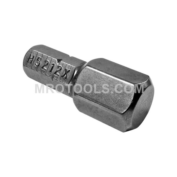 ZEPHYR H5212X 3/8'' Socket Head (Hex-Allen) Insert Bit, For Self Tapping Screws, 1/4'' Hex Shank
