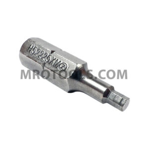 ZEPHYR H52225XM 2.5mm Socket Head (Hex-Allen) Insert Bit, 1/4'' Hex Shank