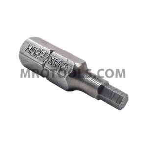 ZEPHYR H5223XM 3mm Socket Head (Hex-Allen) Insert Bit, 1/4'' Hex Shank