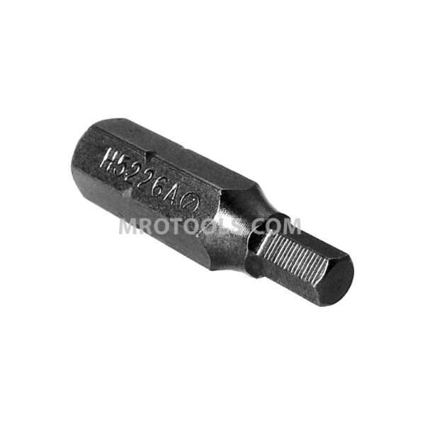 ZEPHYR H5226A 9/64'' Socket Head (Hex-Allen) Insert Bit, For Machine Screws, 1/4'' Hex Shank