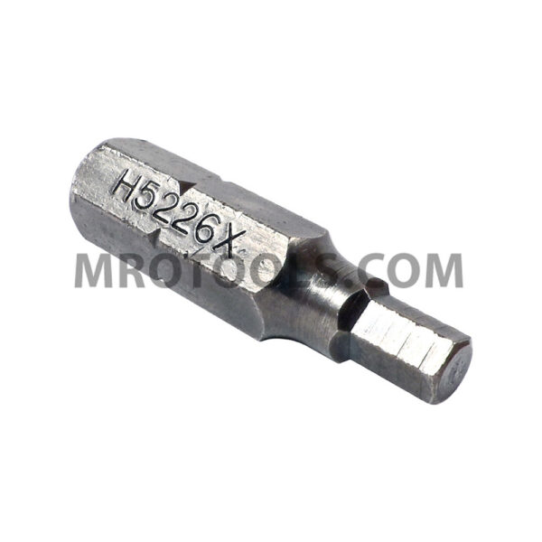 ZEPHYR H5226X 9/64'' Socket Head (Hex-Allen) Insert Bit, For Self Tapping Screws, 1/4'' Hex Shank