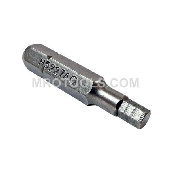 ZEPHYR H5227A 5/32'' Socket Head (Hex-Allen) Insert Bit, For Machine Screws, 1/4'' Hex Shank