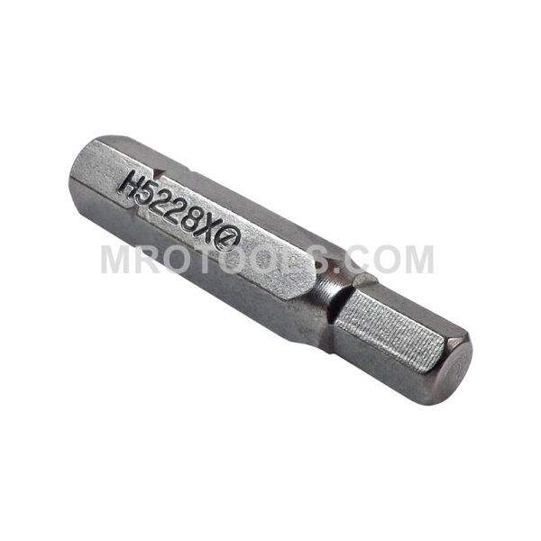 ZEPHYR H5228X 3/16'' Socket Head (Hex-Allen) Insert Bit, For Self Tapping Screws, 1/4'' Hex Shank