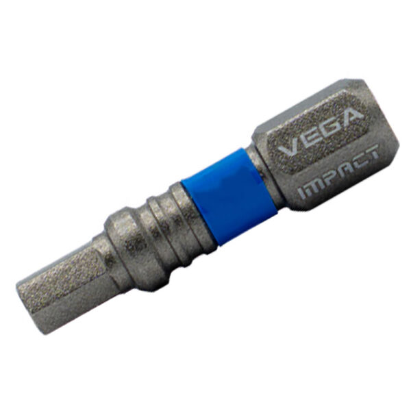Vega T125H1264A Impactech Hex 3/16'' Insert Bit (Replaces P125H1264A)