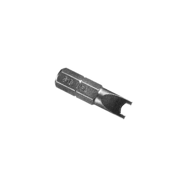 ZEPHYR J9223 #8 Spanner Tamper Resistant Insert Bit, 1/4'' Hex Shank