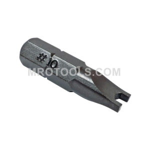 ZEPHYR J9224 #10 Spanner Tamper Resistant Insert Bit, 1/4'' Hex Shank