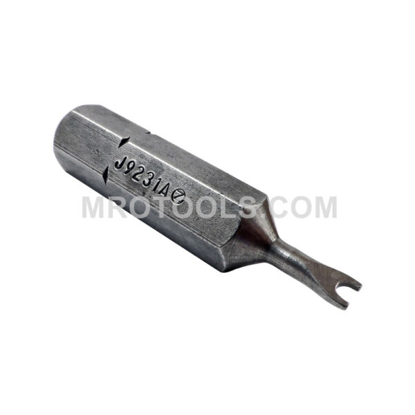 ZEPHYR J9231A #4 Spanner Tamper Resistant Insert Bit, 5/16'' Hex Shank
