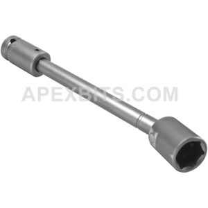 Apex KH-8-18M-6 18mm 6-Point Metric Universal Extension Wrench, 1/2'' Square Drive