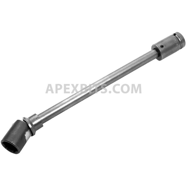 Apex KN-8-18M-9 18mm 6-Point Metric Universal Extension Wrench, Tension Type, 1/2'' Square Drive