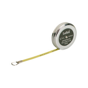 Lufkin W393 1/4'' x 5' Architect's Pocket Scale Tape Measure