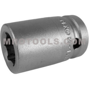 Apex M-13MM15 13mm 6-Point Standard Impact Socket, Magnetic, 1/2'' Square Drive