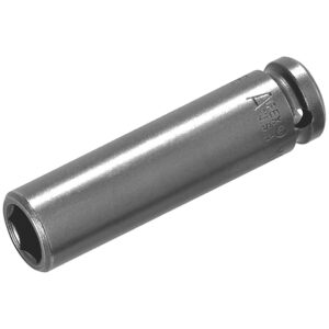 Apex M-15MM45 15mm 6-Point Standard Impact Socket, Magnetic, Thin Wall, 1/2'' Square Drive