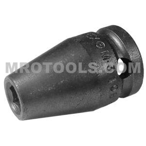 Apex M-3108 1/4'' 6-Point Standard Impact Socket, Magnetic, 3/8'' Square Drive