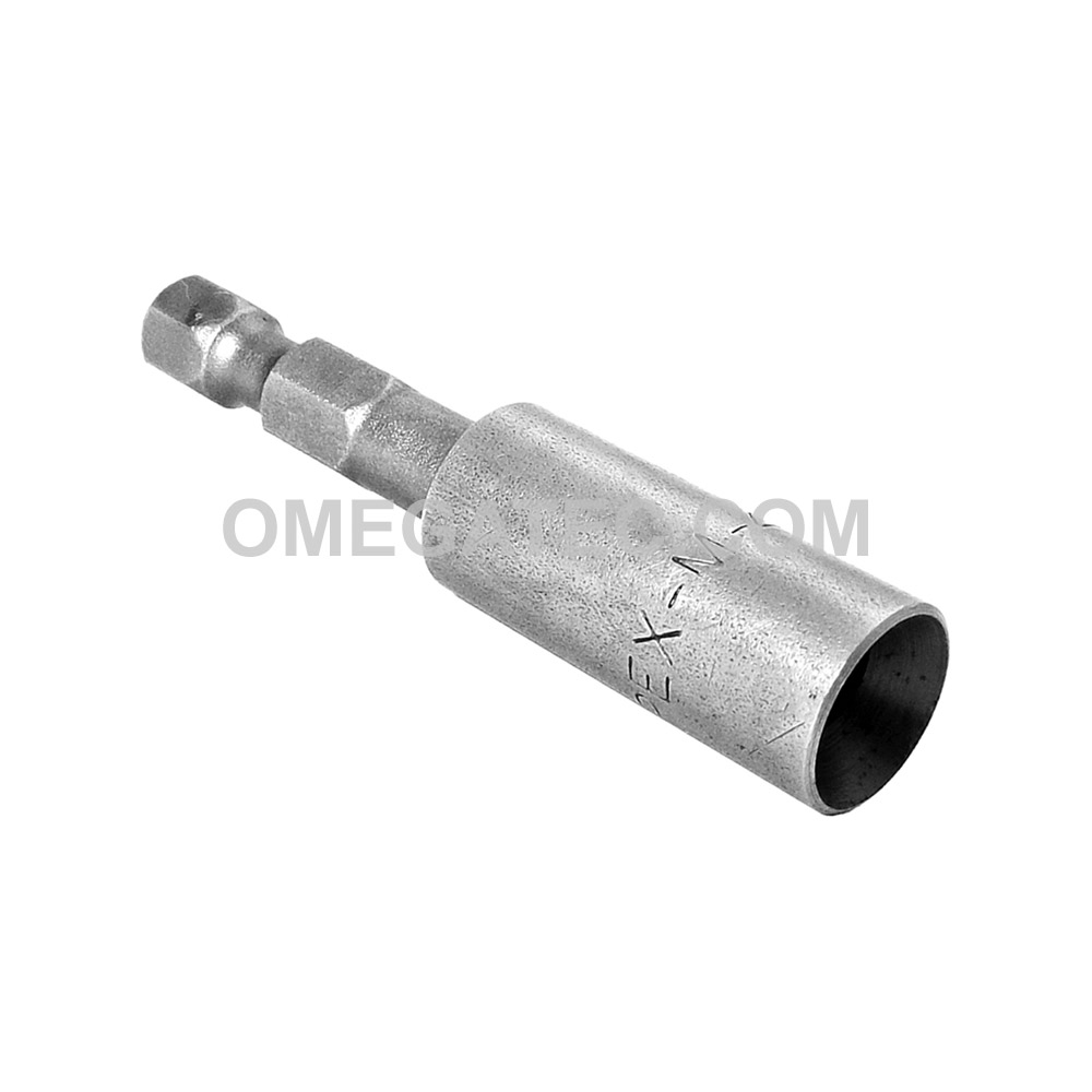 Apex 1/4'' Hex Power Drive Slotted Bits, Extra Short Series With Finder Sleeves