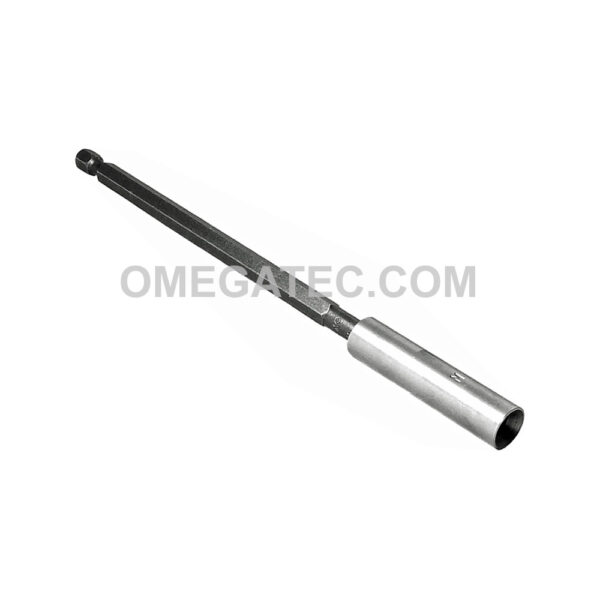 Apex M-328X Long Slotted Power Drive Bits, 1/4'' Hex Drive w/ Finder Sleeve