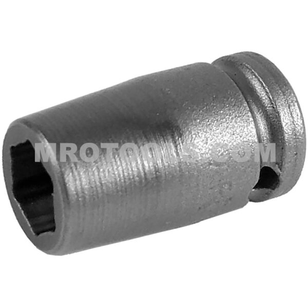Apex M-7MME1 7mm 6-Point Standard Impact Socket, Magnetic, For Sheet Metal Screws, 1/4'' Square Drive