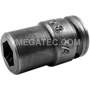 Apex M1P08 1/4'' 6-Point Impact Socket, Magnetic, For Sheet Metal Screw, Self-Drilling And Tapping Screws, 1/4'' Square Drive