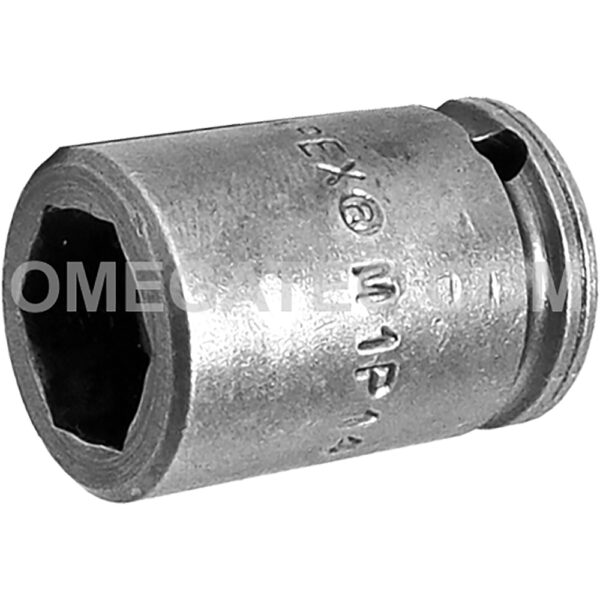 Apex M1P14 7/16'' 6-Point Impact Socket, Magnetic, For Sheet Metal Screw, Self-Drilling And Tapping Screws, 1/4'' Square Drive
